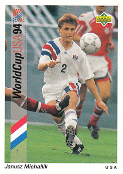 Janusz Michallik USA Upper Deck World Cup 1994 Preview Eng/Spa #29